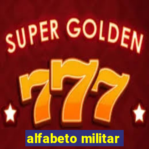 alfabeto militar